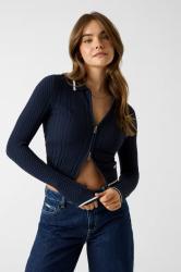 W6YR03Z0849 GJ LS POLO CABLE ZIPPED Blu