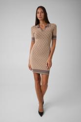 W6YK32Z0963 SS LISE 4G LOGO POLO STWR DRESS Beige