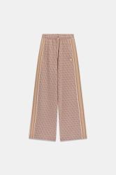 V6YB27K5181 4G ALLOVER JACQUARD LONG PANTS Beige