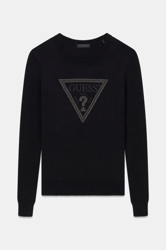 W6YR28Z0976  KATIE TRIANGLE LOGO SWTR  Nero