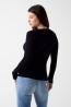 W6YR28Z0976  KATIE TRIANGLE LOGO SWTR  Nero