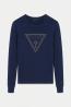 W6YR28Z0976  KATIE TRIANGLE LOGO SWTR  Blu