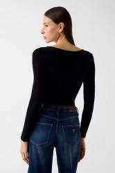W6YP21K4356  LS SQUARE NK LARISSA BODY Nero