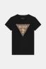 W6YI31K4350 SNAKE TRIANGLE TEE Nero 