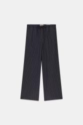 W6YB08W2829 GJ PULL-ON PINSTRIPE WIDE LEG Blu