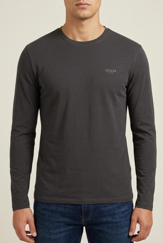 M6YI28K3733 CN LS CORE EXTRA SLIM TEE Nero 