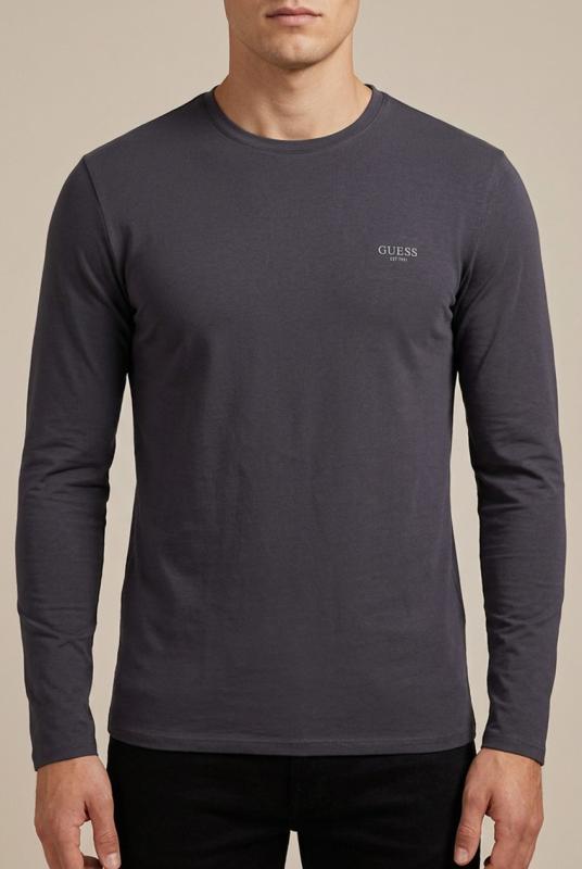 M6YI28K3733 CN LS CORE EXTRA SLIM TEE Blu