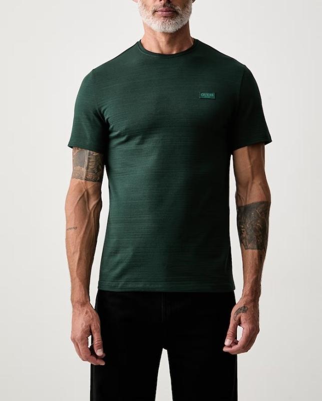 M6YI48K4234 CN SS TEXTURED JERSEY TEE Verde