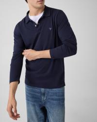 M6YP36K4395 LS BASIC JERSEY POLO Blu