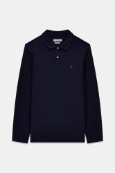 M6YP36K4395 LS BASIC JERSEY POLO Blu