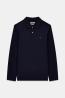 M6YP36K4395 LS BASIC JERSEY POLO Blu