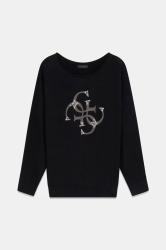 W6YR27Z0975 BAT SLEEVE GEMMA LOGO SWTR Nero 