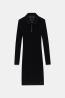 W6YK31Z0954 LS POLO MELISSA SWTR DRESS Nero 