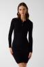 W6YK31Z0954 LS POLO MELISSA SWTR DRESS Nero 