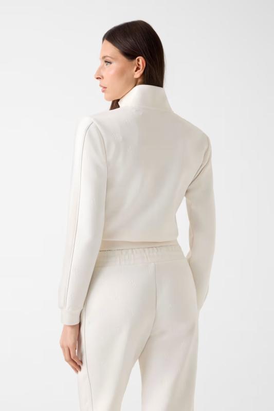 V6YQ12K4297 CALISTA 4G FULL ZIP Bianco