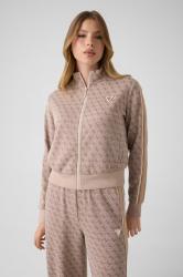 V6YQ28K5183 4G ALLOVER JACQUARD FULL ZIP beige chiaro
