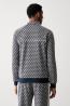 Z6YQ16K4620 PARIMO HIGH NECK FULL ZIP SWEA  Blu