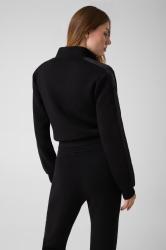 V2YQ17K7UW2 NEW ALLIE SCUBA ZIP SWEATSHIRT Nero