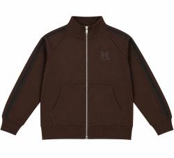SWEATSHIRT ZIP FIRENNA(*) COFFEE