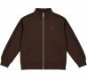 SWEATSHIRT ZIP FIRENNA(*) COFFEE