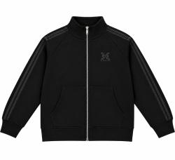 SWEATSHIRT ZIP FIRENNA(*) BLACK