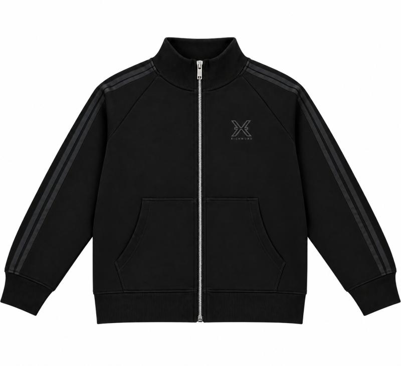 SWEATSHIRT ZIP FIRENNA(*) BLACK