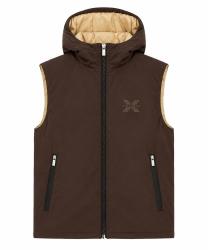 GILET JACKET KASIB(REVERSIBLE) COFFEE