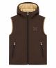 GILET JACKET KASIB(REVERSIBLE) COFFEE