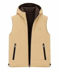 GILET JACKET KASIB(REVERSIBLE) COFFEE