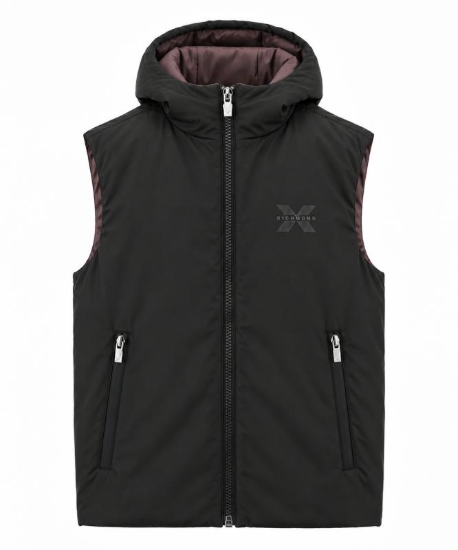 GILET JACKET KASIB(REVERSIBLE) BLACK