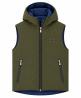 GILET JACKET KASIB(REVERSIBLE) GREEN FOREST NIGHT