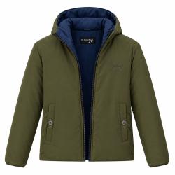JACKET BUGGIA(REVERSIBLE) GREEN FOREST NIGHT