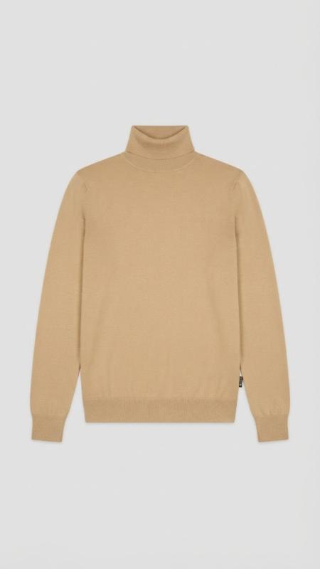 SWEATER TURTLENECK BHANGA BEIGE TWILL