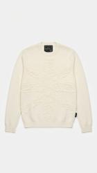 SWEATER DIETER WHITE EGRET