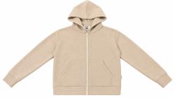 OE1F2W6F26 FELPA CAPP FULL ZIP Tortora