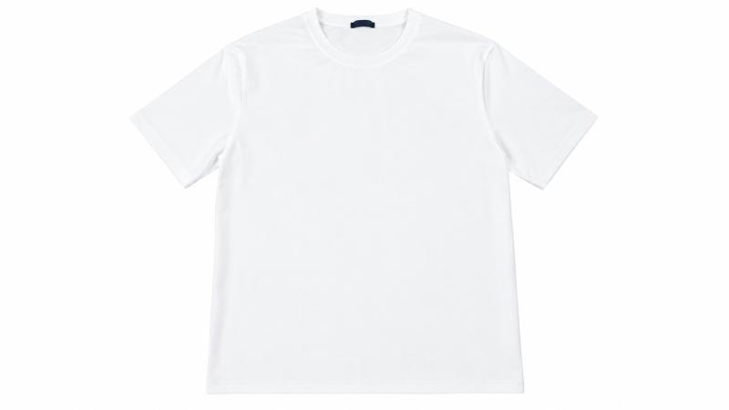 OC1F2W6T27 T-SHIRT M/M PARICOLLO Bianco