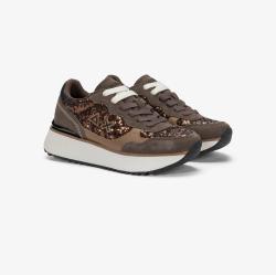 Z46219 BIG ALLY SEQUIN Marrone