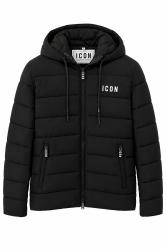 IUPREJ003 BOMBER BASIC C/LOGO PICCOLO Nero