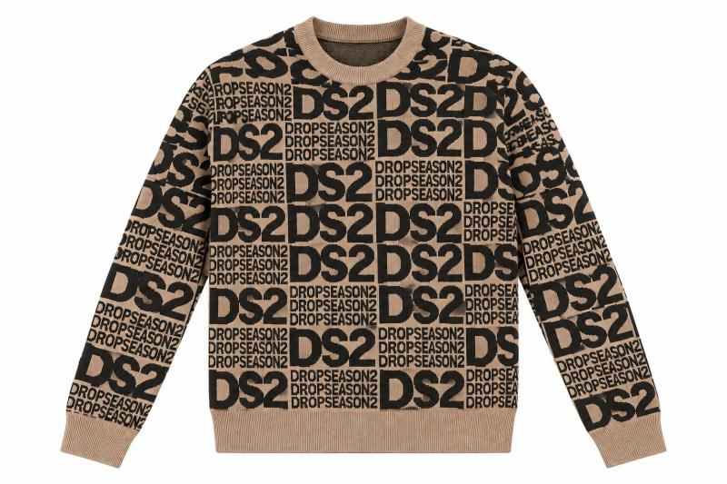 F62A439 MAGLIA GIROCLLO Marrone