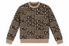 F62A439 MAGLIA GIROCLLO Marrone
