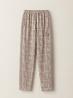 IDP010 PANTALONE C/ BANDINA ALL-OVER  Avorio
