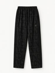 IDP010 PANTALONE C/ BANDINA ALL-OVER  Nero