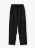 IDP010 PANTALONE C/ BANDINA ALL-OVER  Nero