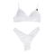 BIKINI TOP E SLIP SHINY 3622 Bianco