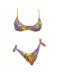 Bikini balconcino e slip  Multicolore