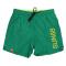 H32103 SWIM PANT WITH MACRO LOGO ON FRONT Verde