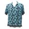 CAMICIA STAMPA VISCOSA Azzurro