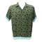CAMICIA STAMPA VISCOSA Verde
