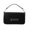 SHOULDER BAG BLASKE Argento Nero