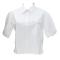 GJ SS CAMP COLLAR BOXY SHIRT Bianco